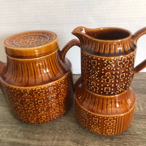 Vtg Sadler England MCM Ceramic Tea Set - Picture 14 of 14